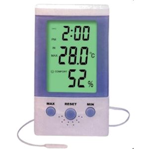  Thermometre digital -50DEG a +70DEGc, precision +/-1DEGc, hygro entre 20% et 99% - 400x400px